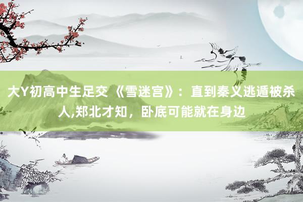 大Y初高中生足交 《雪迷宫》：直到秦义逃遁被杀人,郑北才知，卧底可能就在身边