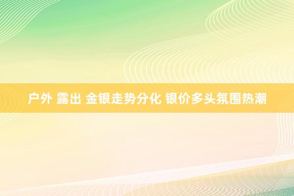 户外 露出 金银走势分化 银价多头氛围热潮