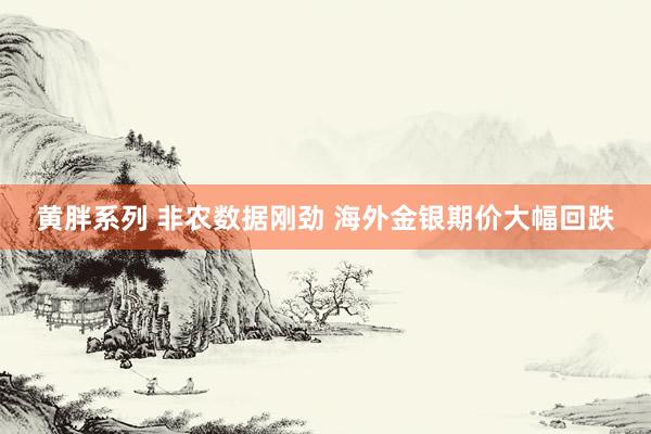 黄胖系列 非农数据刚劲 海外金银期价大幅回跌