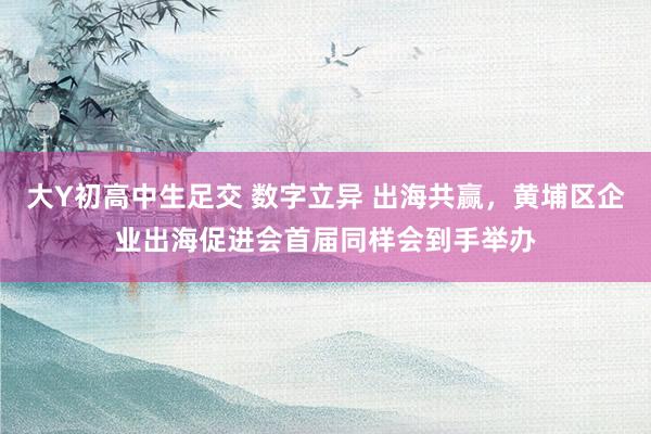 大Y初高中生足交 数字立异 出海共赢，黄埔区企业出海促进会首届同样会到手举办