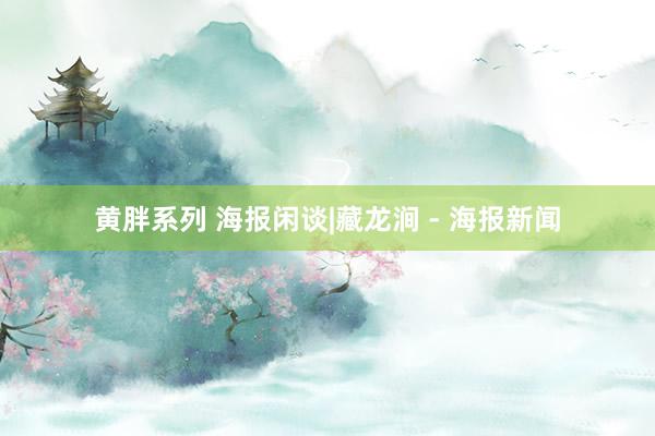 黄胖系列 海报闲谈|藏龙涧 - 海报新闻
