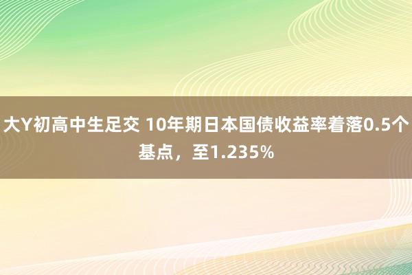 大Y初高中生足交 10年期日本国债收益率着落0.5个基点，至1.235%