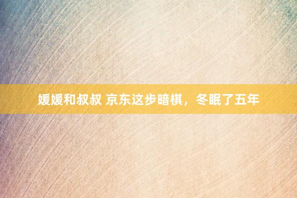 媛媛和叔叔 京东这步暗棋，冬眠了五年