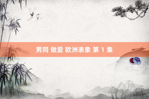 男同 做爱 欧洲表象 第 1 集